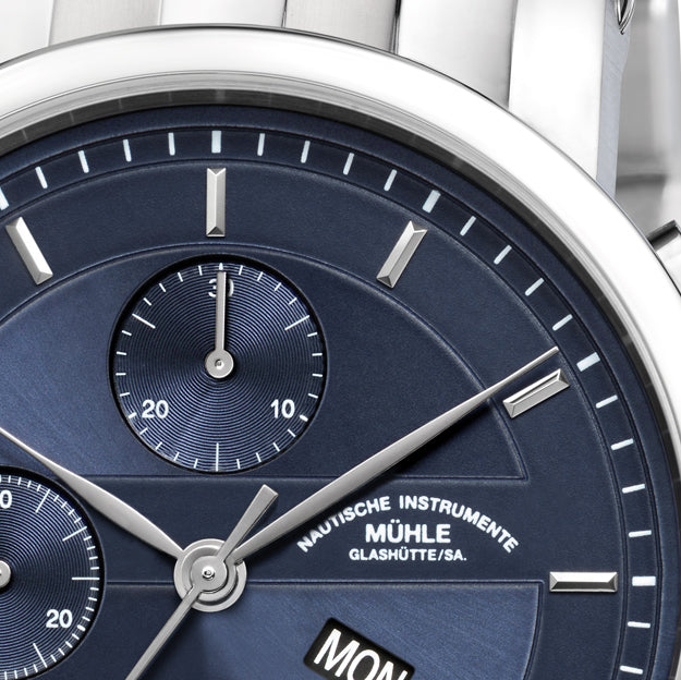 Muhle Glashutte Teutonia II Chronograph Watch M1-30-92-MB Image 3