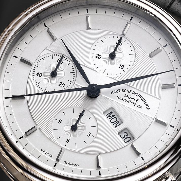 Muhle Glashutte Teutonia II Chronograph Watch M1-30-95-LB Image 5