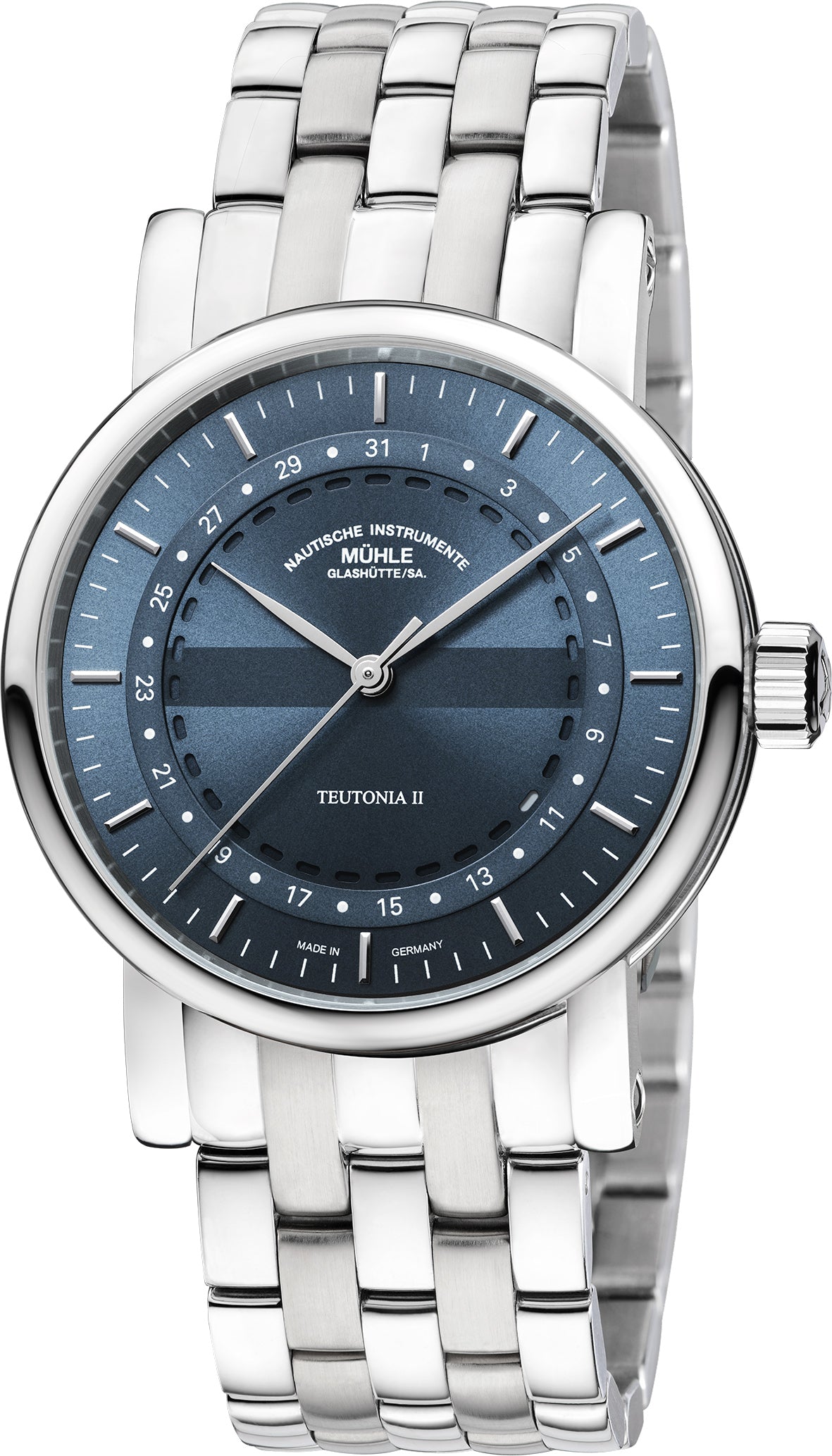 Muhle Glashutte Teutonia II Ring Date M1-33-52-MB Image 1
