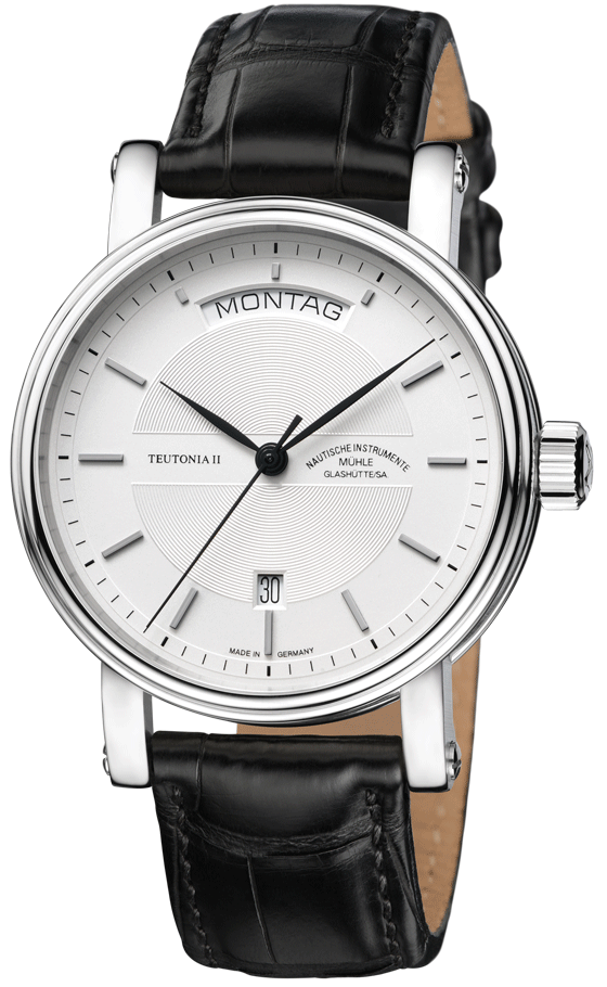 Muhle Glashutte Teutonia II Tag Datum Watch M1-33-65-LB Image 1