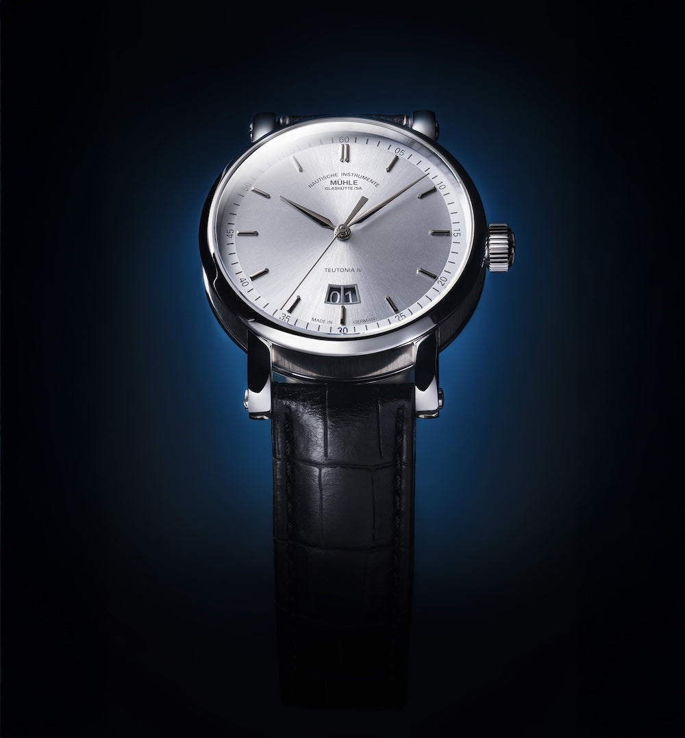 Muhle Glashutte Teutonia IV Big Date Limited Edition Watch M1-44-72-1994-LB Image 7