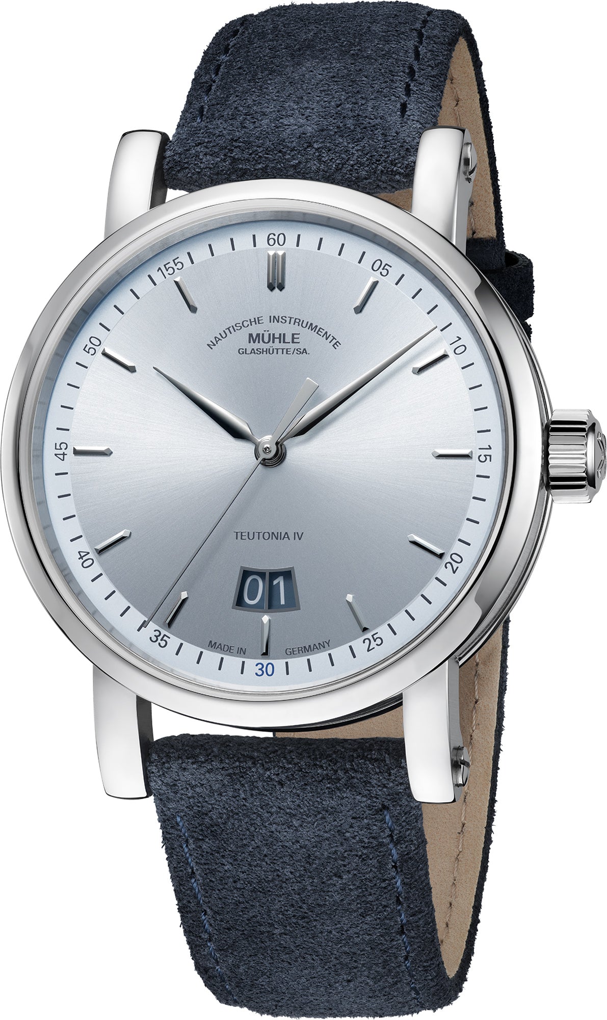 Muhle Glashutte Teutonia IV Big Date Limited Edition Watch M1-44-72-1994-LB-V Image 1