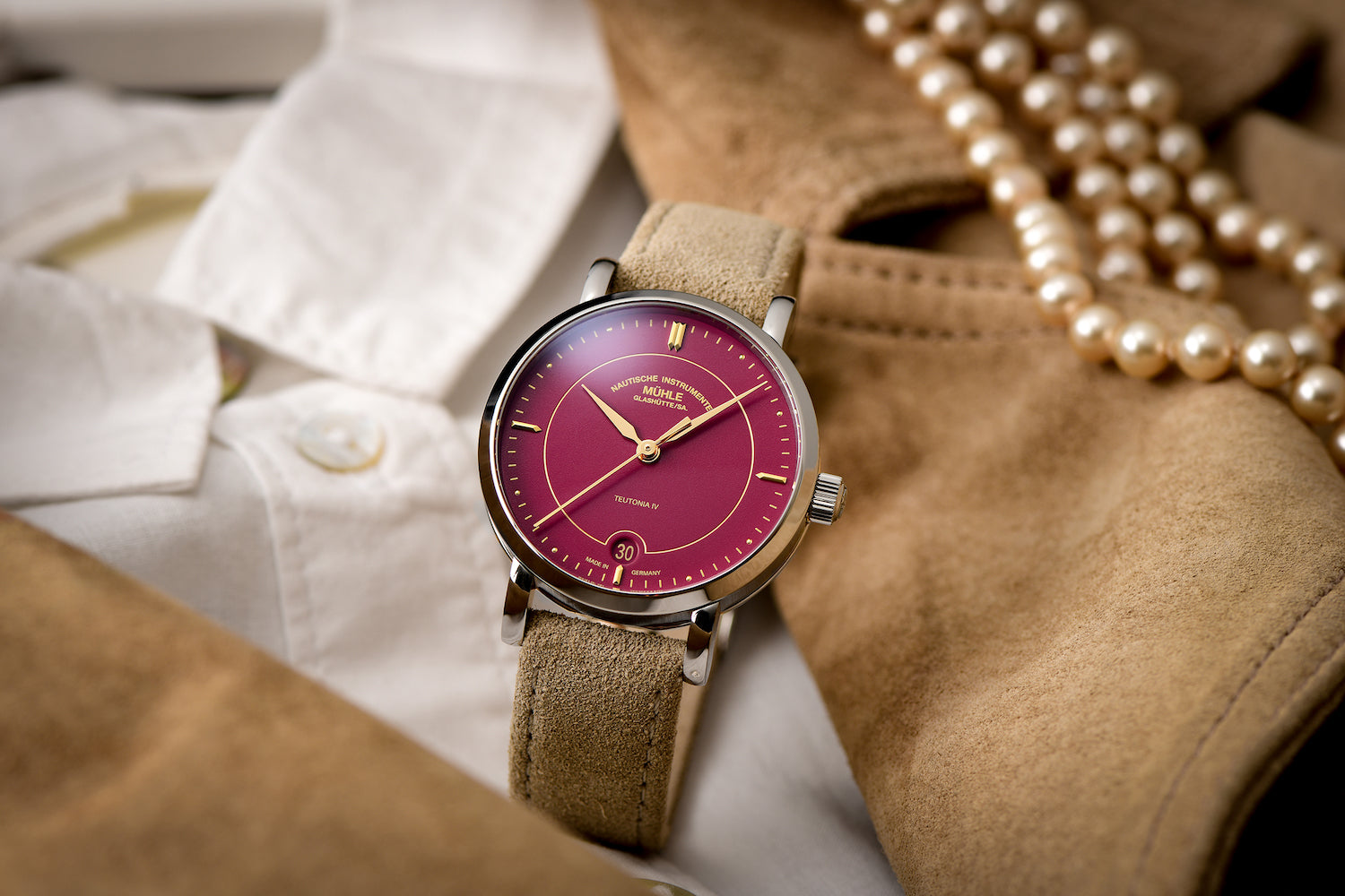 Muhle Glashutte Teutonia IV Lady Watch M1-44-59-LB-VII Image 2