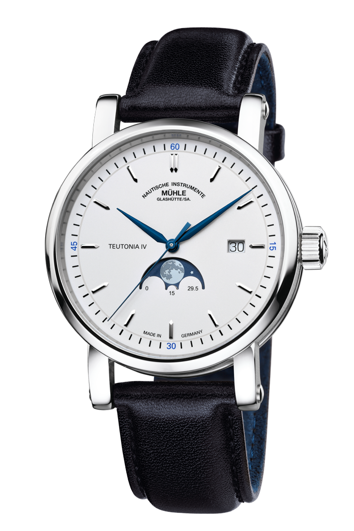 Muhle Glashutte Teutonia IV Moonphase Watch M1-44-05-LB Image 1