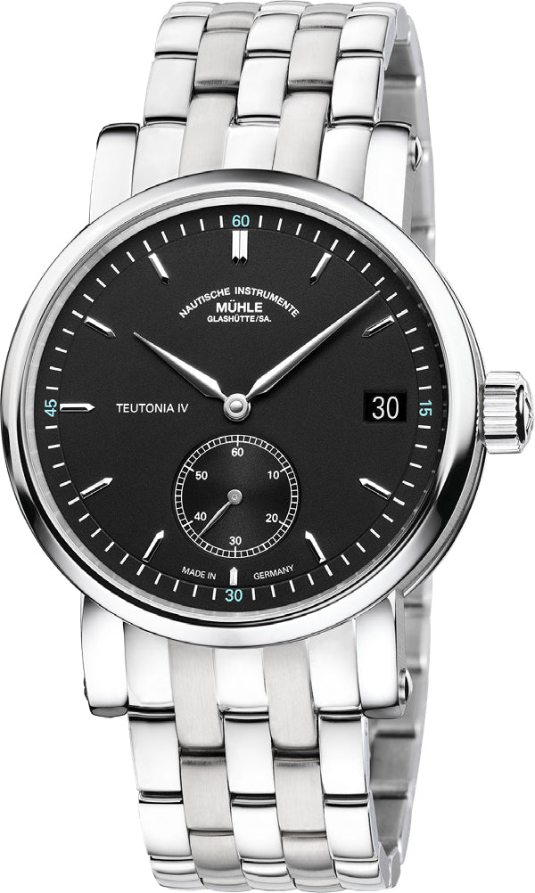 Muhle Glashutte Teutonia IV Small Second Bracelet Watch M1-44-43-MB Image 1