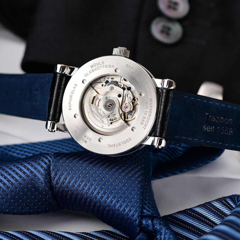 Muhle Glashutte Teutonia IV Small Second Bracelet Watch M1-44-43-MB Image 4