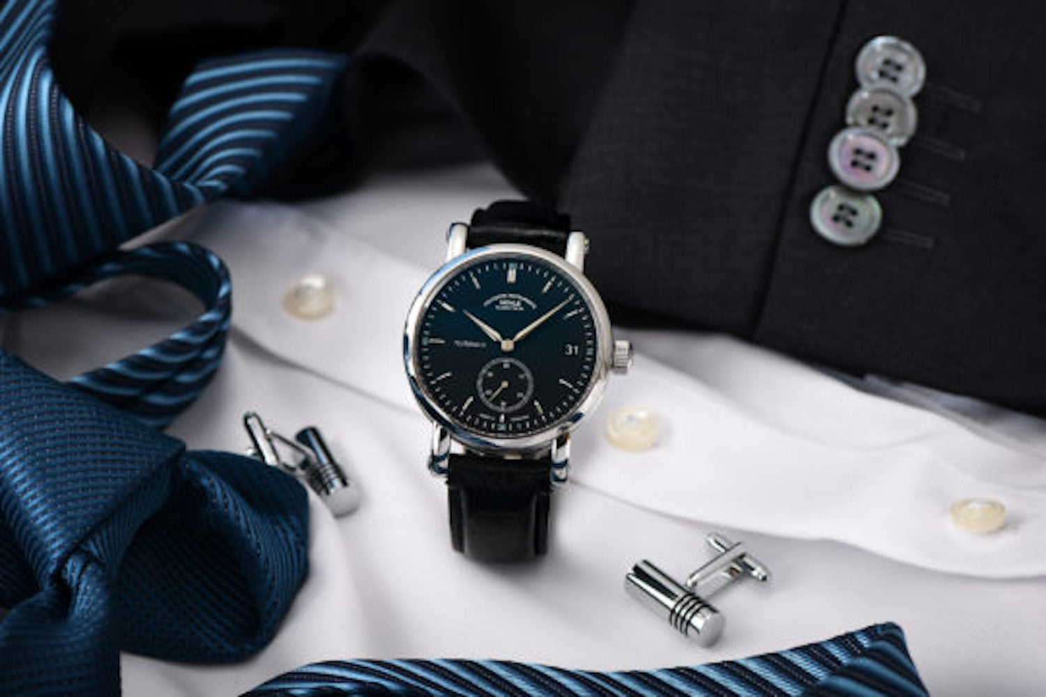 Muhle Glashutte Teutonia IV Small Second Watch M1-44-43-LB Image 7
