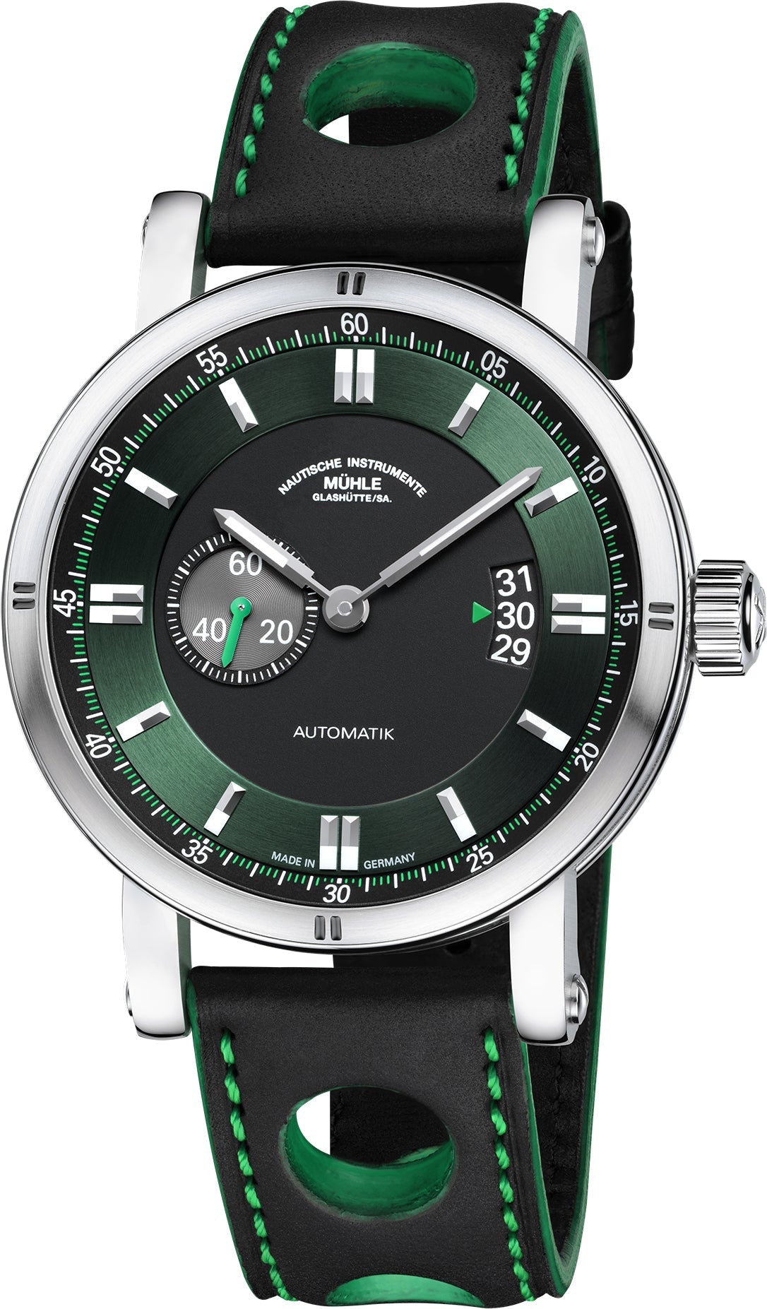 Muhle Glashutte Teutonia Sport II Racing Green Watch M1-29-74-LB-S Image 1