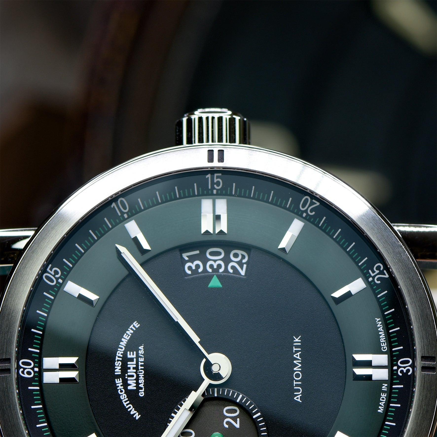 Muhle Glashutte Teutonia Sport II Racing Green Watch M1-29-74-LB-S Image 4