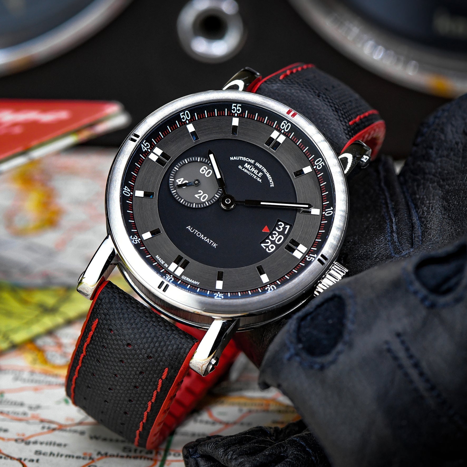 Muhle Glashutte Teutonia Sport II Watch M1-29-73-NB Image 5