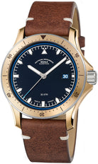 Muhle Glashutte Watch ProMare Go Bronze Leather Limited Edition M1-42-37-LB Image 1