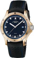 Muhle Glashutte Watch ProMare Go Bronze Leather Rubber Limited Edition M1-42-37-NB Image 1
