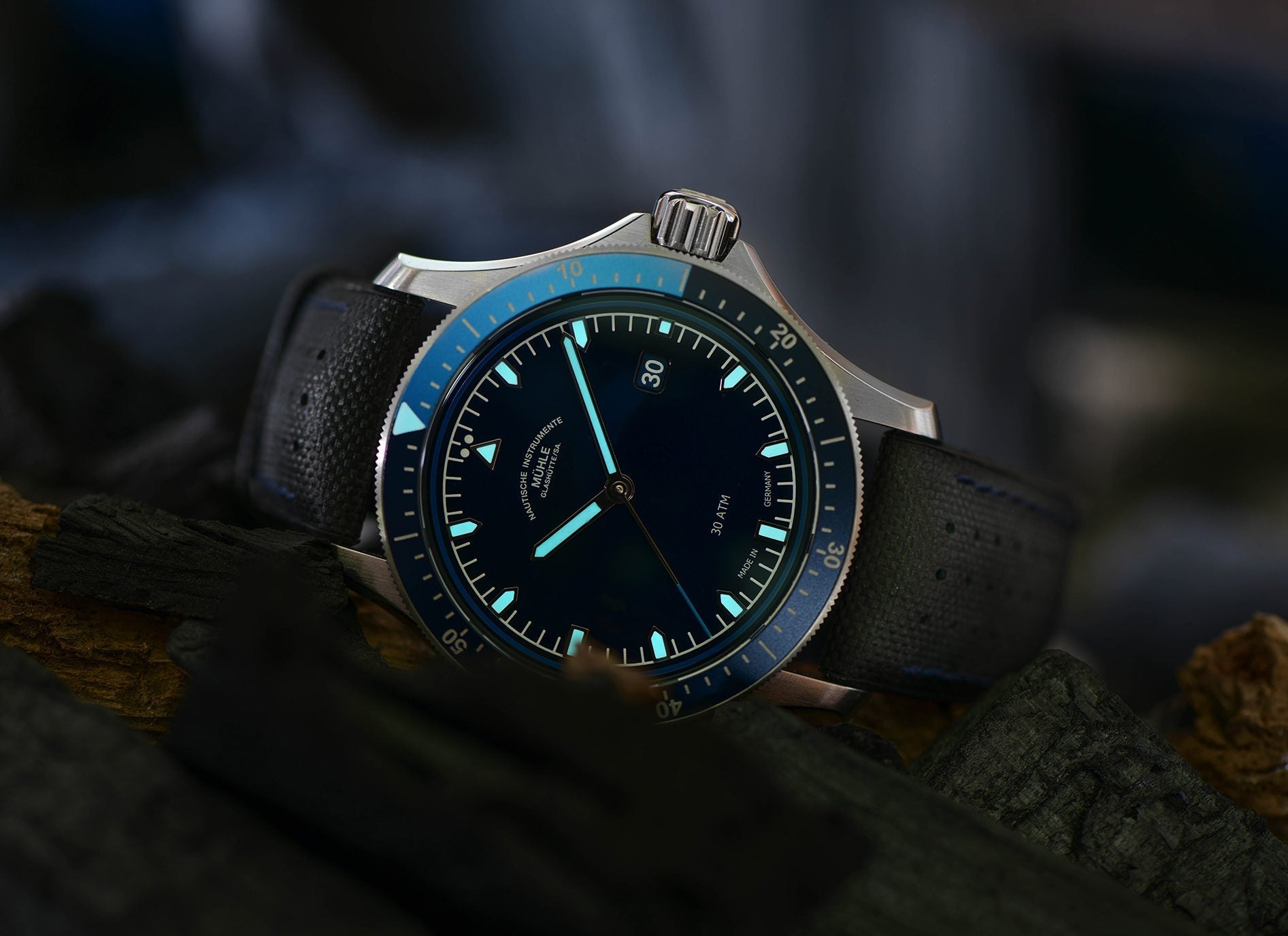 Muhle Glashutte Watch ProMare Go M1-42-32-NB Image 7