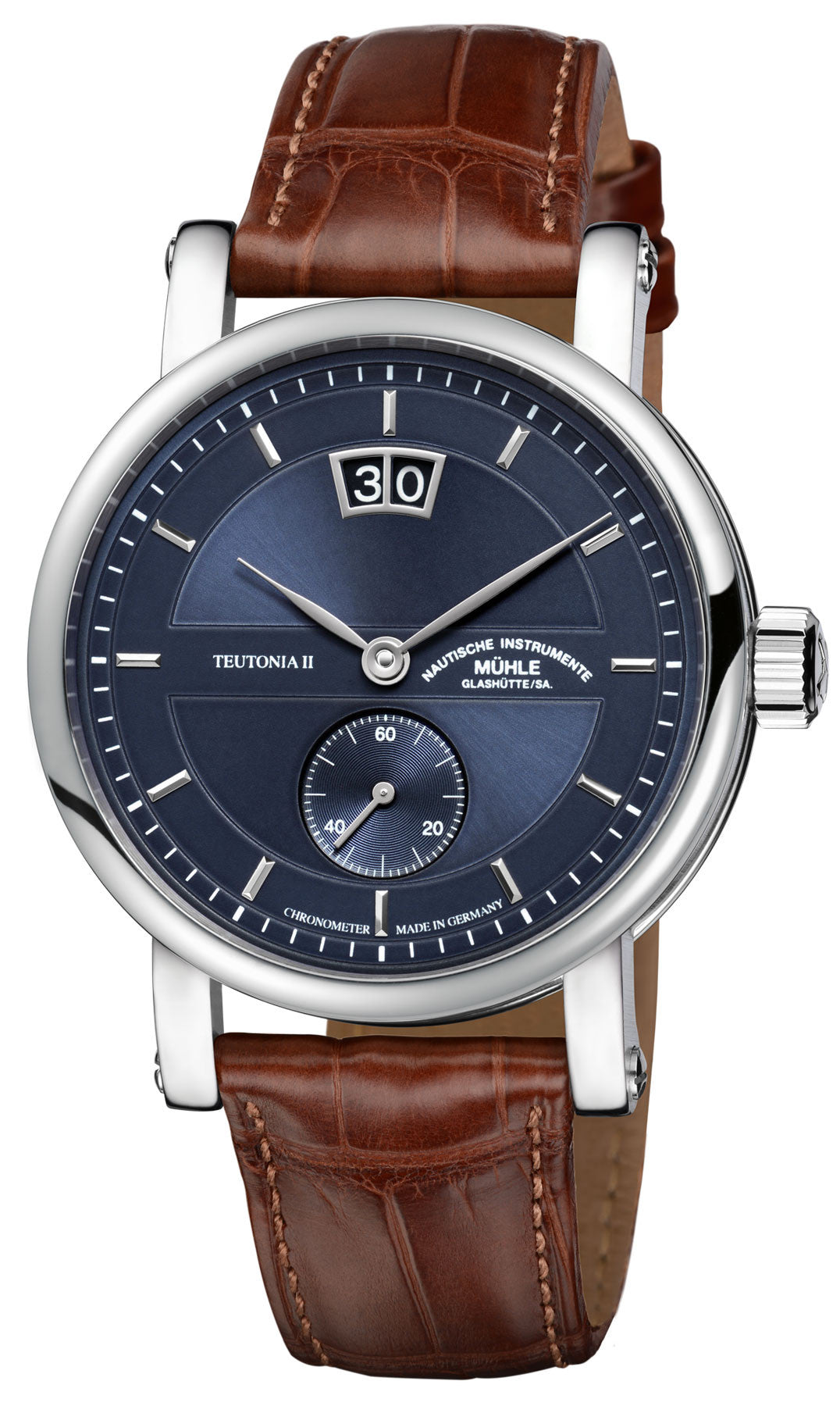 Muhle Glashutte Watch Teutonia II Grossdatum Chronometer Limited Edition M1-33-76-LB Image 1