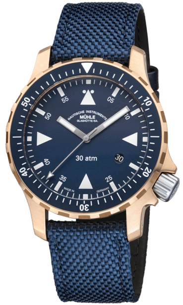Muhle Glashutte Watch Yacht Timer Bronze Limited Edition M1-41-72-NB Image 1