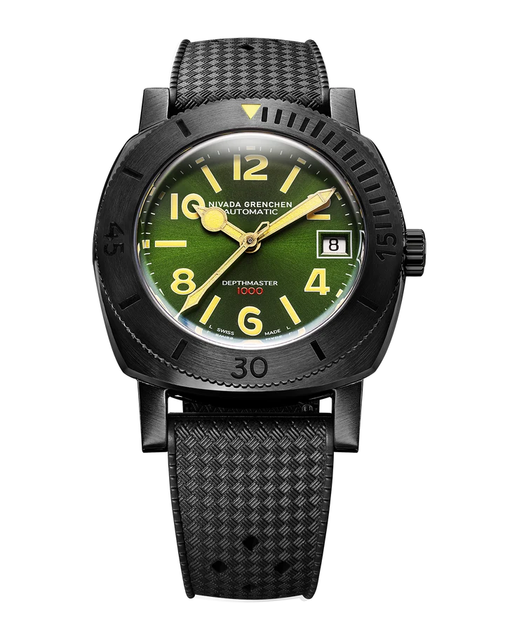  nivada-grenchen-depthmaster-black-and-green-watch-14135a01