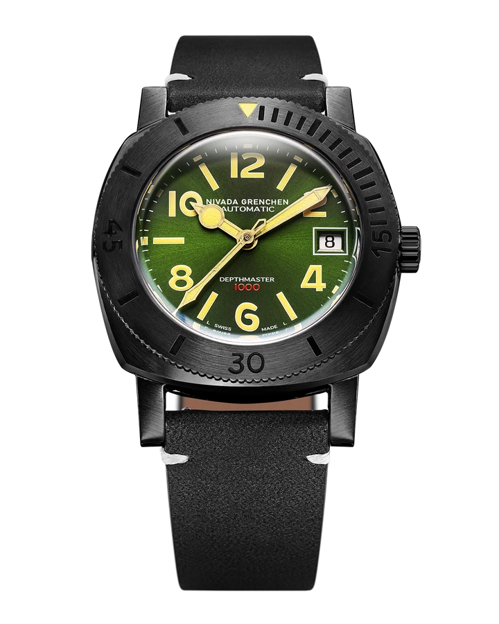 nivada-grenchen-depthmaster-black-and-green-watch-14135a15