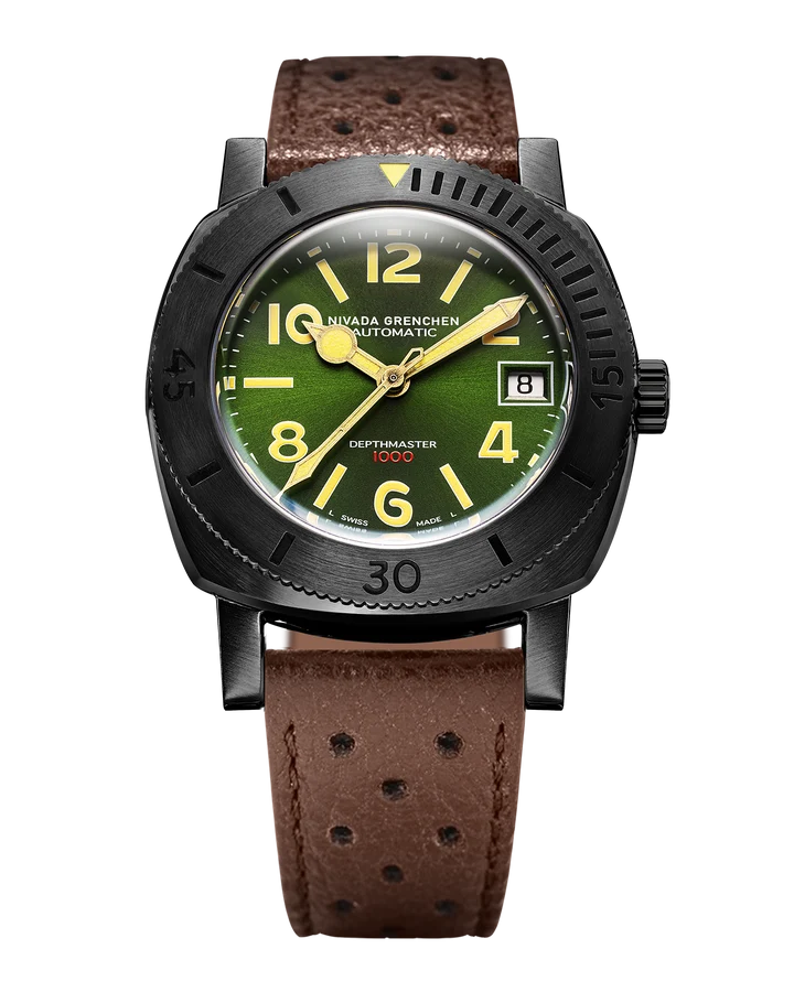 nivada-grenchen-depthmaster-black-and-green-watch-14135a23