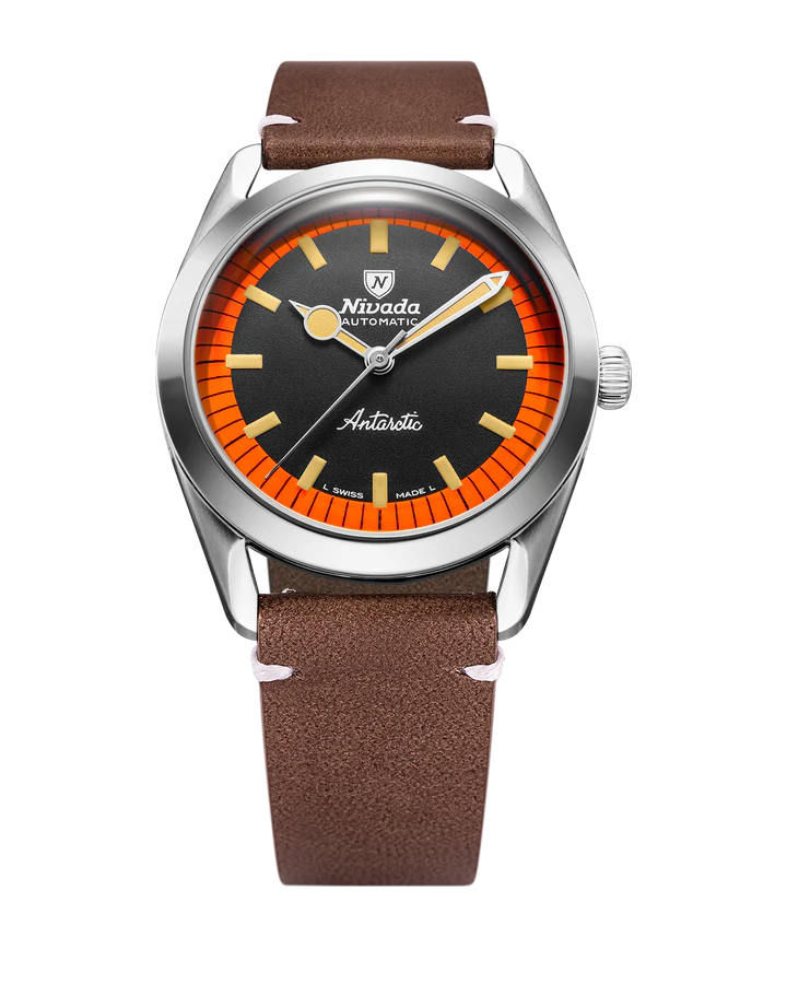 nivada-grenchen-super-antarctic-black-and-orange-no-date-watch-32057a14