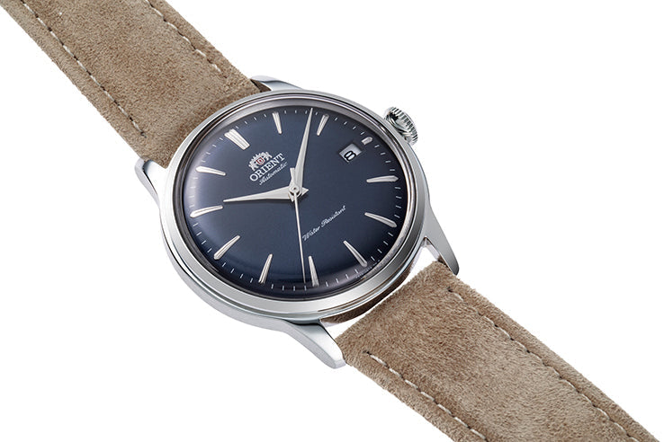 Orient Bambino 38mm Blue Watch RA-AC0M12L30B Image 3