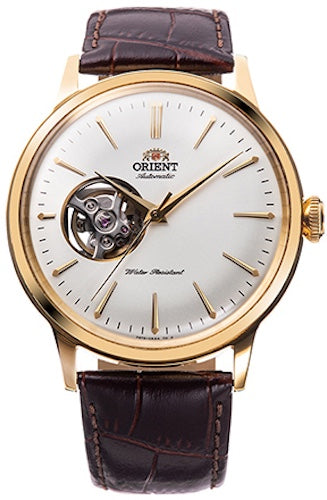 Orient Bambino Open Heart Watch RA-AG0003S30B Image 1
