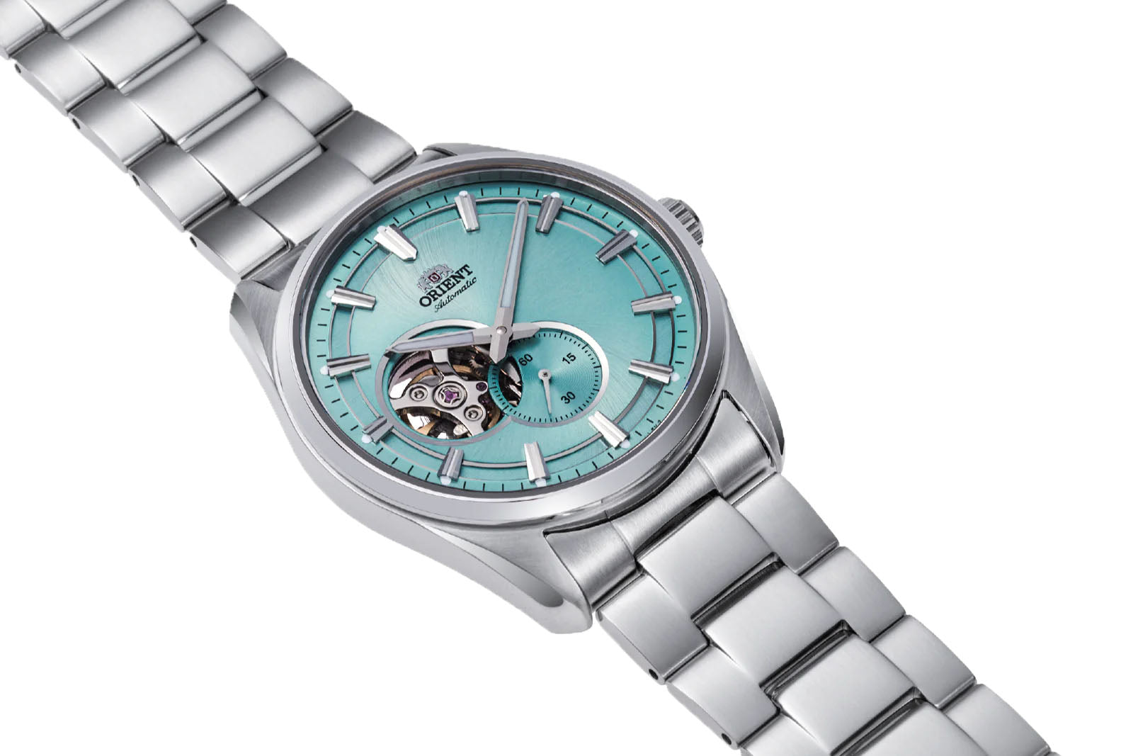 Orient Contemporary Open Heart Blue Watch RA-AR0009L30B Image 3