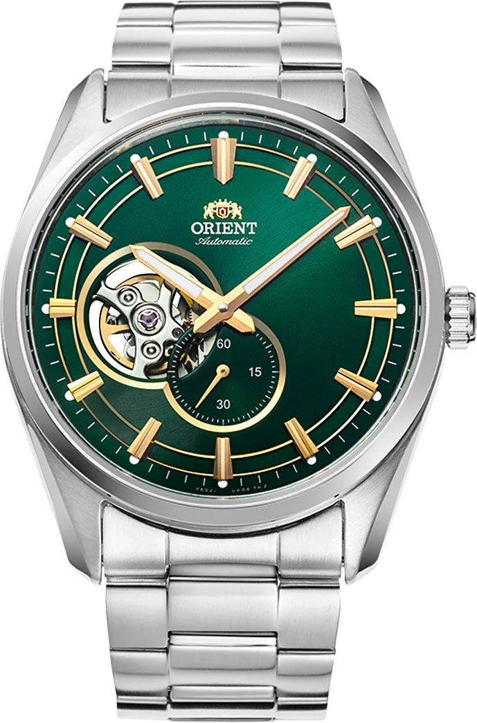Orient Contemporary Open Heart Green Watch RA-AR0008E30B Image 1