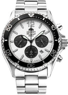 Orient Mako Solar Chronograph White Watch RA-TX0203S10B Image 1