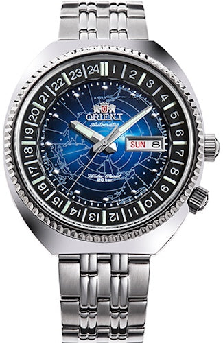 Orient Revival World Map Watch RA-AA0E03L19B Image 1