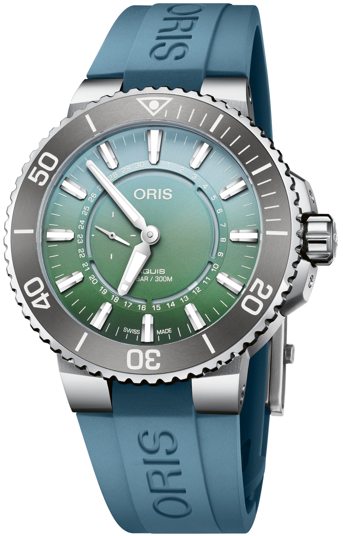 Oris Aquis Dat Watt Limited Edition II Watch 01 743 7734 4197-Set Image 2