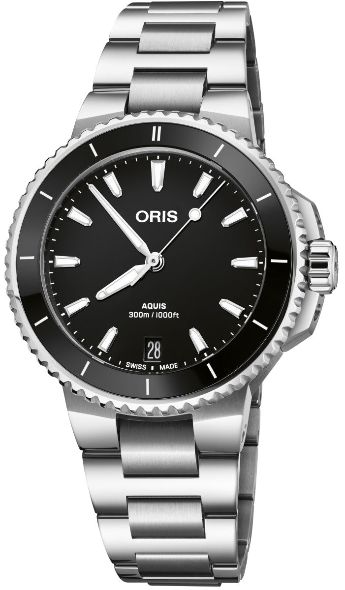 Oris Aquis Date 36.5mm Watch 01 733 7792 4154-07 8 19 05P Image 1