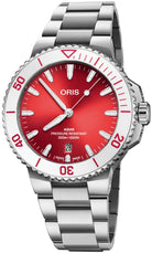 Oris Aquis Date 41.5mm Taste Of Summer Red 01 733 7787 4138-07 8 22 04PEB Image 1