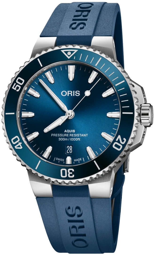Oris Aquis Date 41.5mm Watch 01 733 7787 4135-07 4 22 35FC Image 1