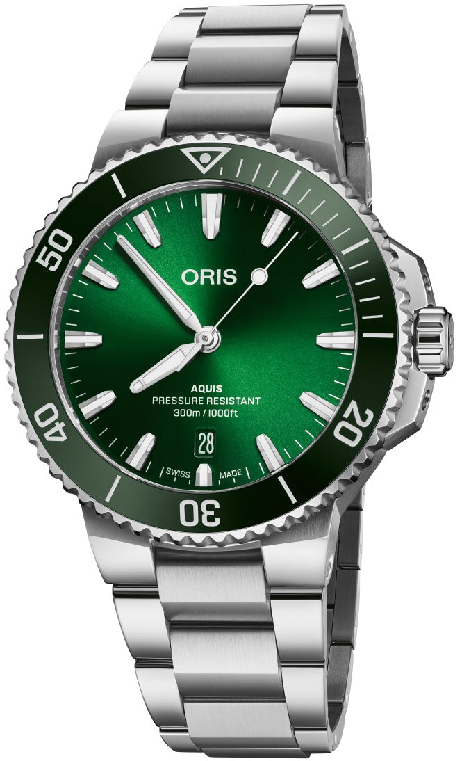 Oris Aquis Date 41.5mm Watch 01 733 7787 4157-07 8 22 04PEB Image 1