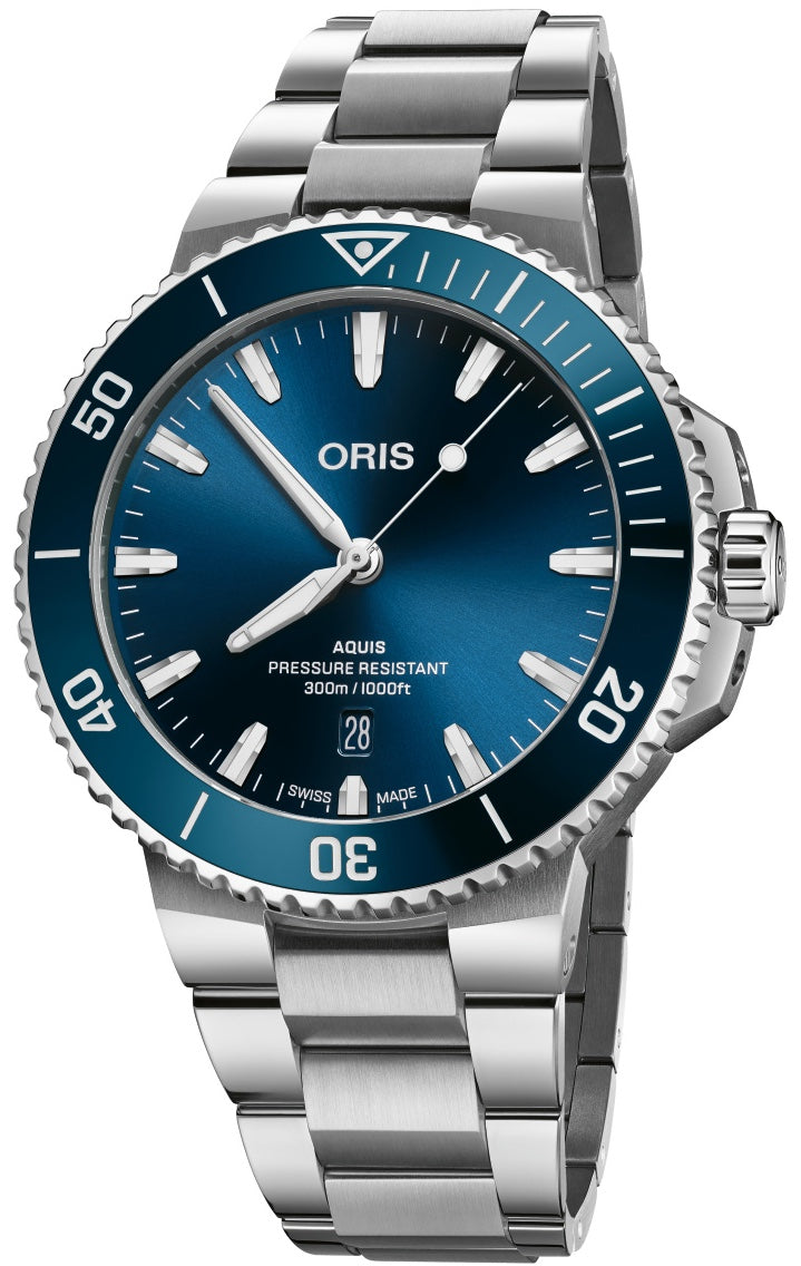 Oris Aquis Date 43.5mm Watch 01 733 7789 4135-07 8 23 04PEB Image 1