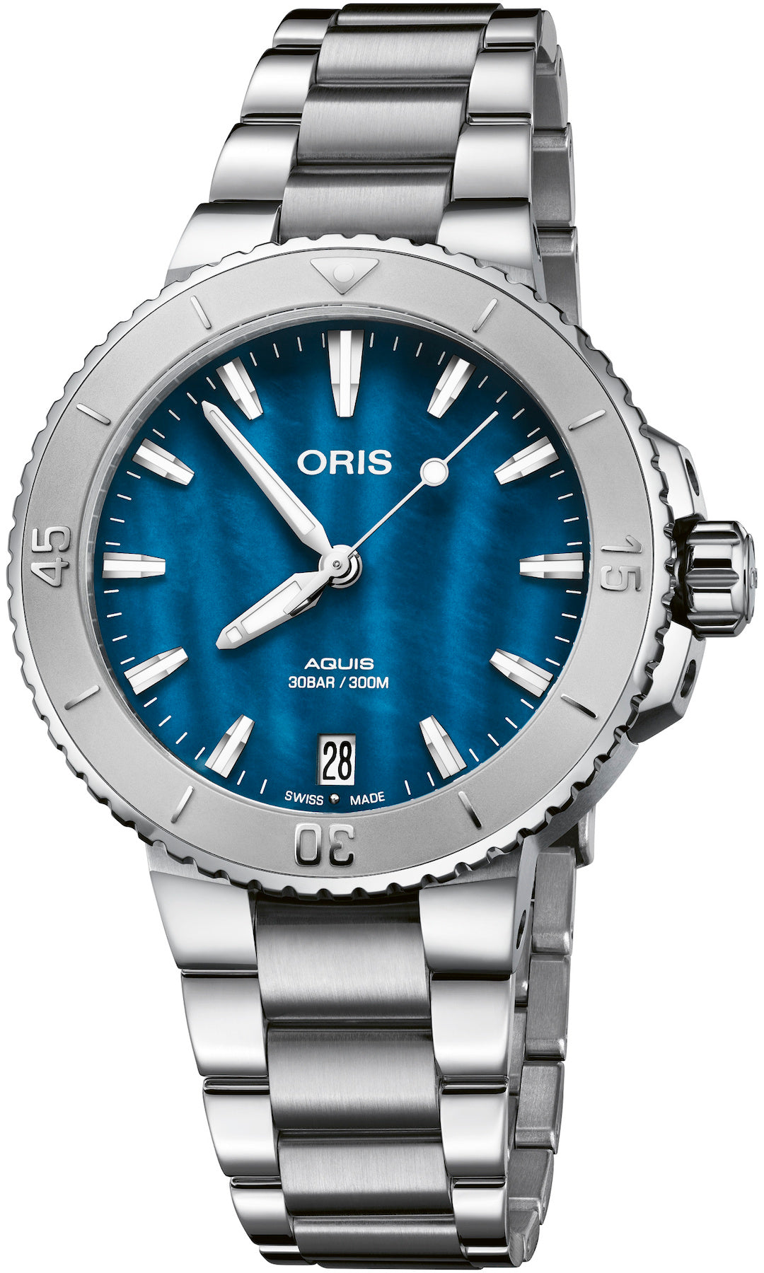 Oris Aquis Date Aegean Blue 01 733 7770 4155-07 8 18 05P Image 1