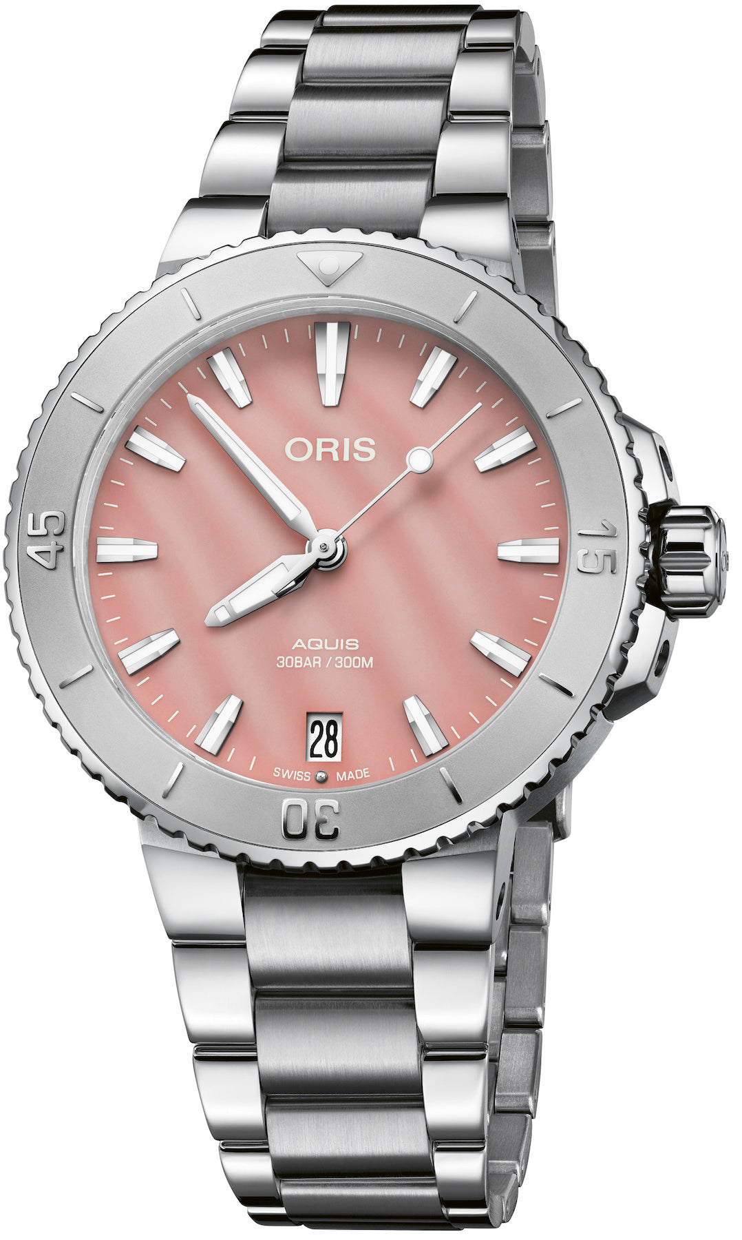 Oris Aquis Date Blush Pink 01 733 7770 4158-07 8 18 05P Image 1