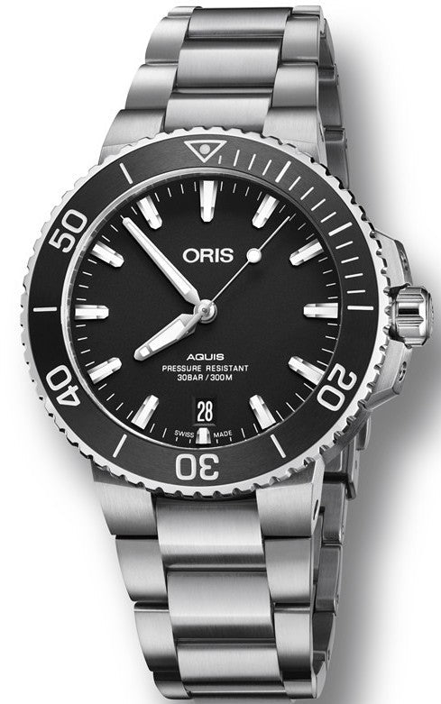 Oris Aquis Date Bracelet 01 733 7732 4124-07 8 21 05EB Image 1