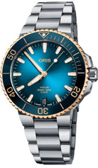 Oris Aquis Date Calibre 400 Bi-Colour Blue Bracelet 01 400 7769 6355-07 8 22 09PEB Image 1