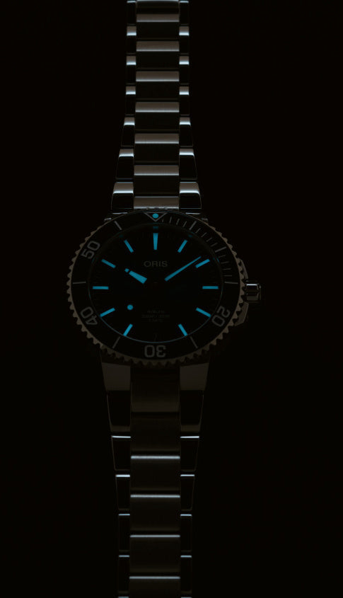 Oris Aquis Date Calibre 400 Blue Bracelet 01 400 7769 4135-07 8 22 09PEB Image 3