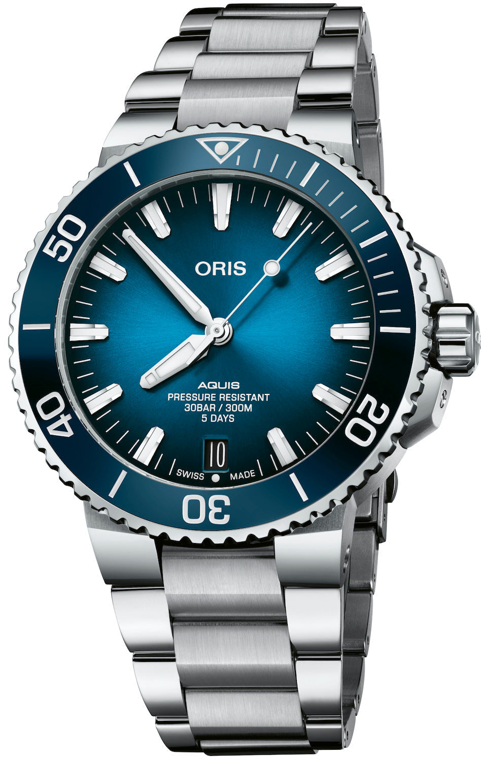 Oris Aquis Date Calibre 400 Bracelet Watch D ORS-1672 Image 1