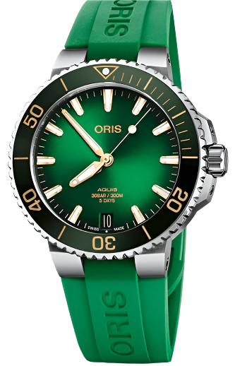 Oris Aquis Date Calibre 400 Green 01 400 7769 4127-07 4 22 77FC Image 1