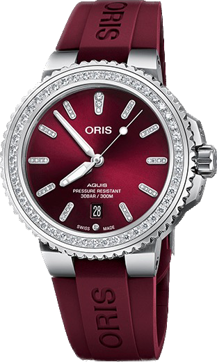 Oris Aquis Date Diamond Red 01 733 7766 4998-07 4 22 68FC Image 1