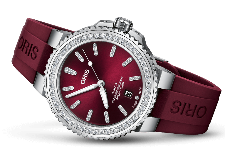 Oris Aquis Date Diamond Red 01 733 7766 4998-07 4 22 68FC Image 2