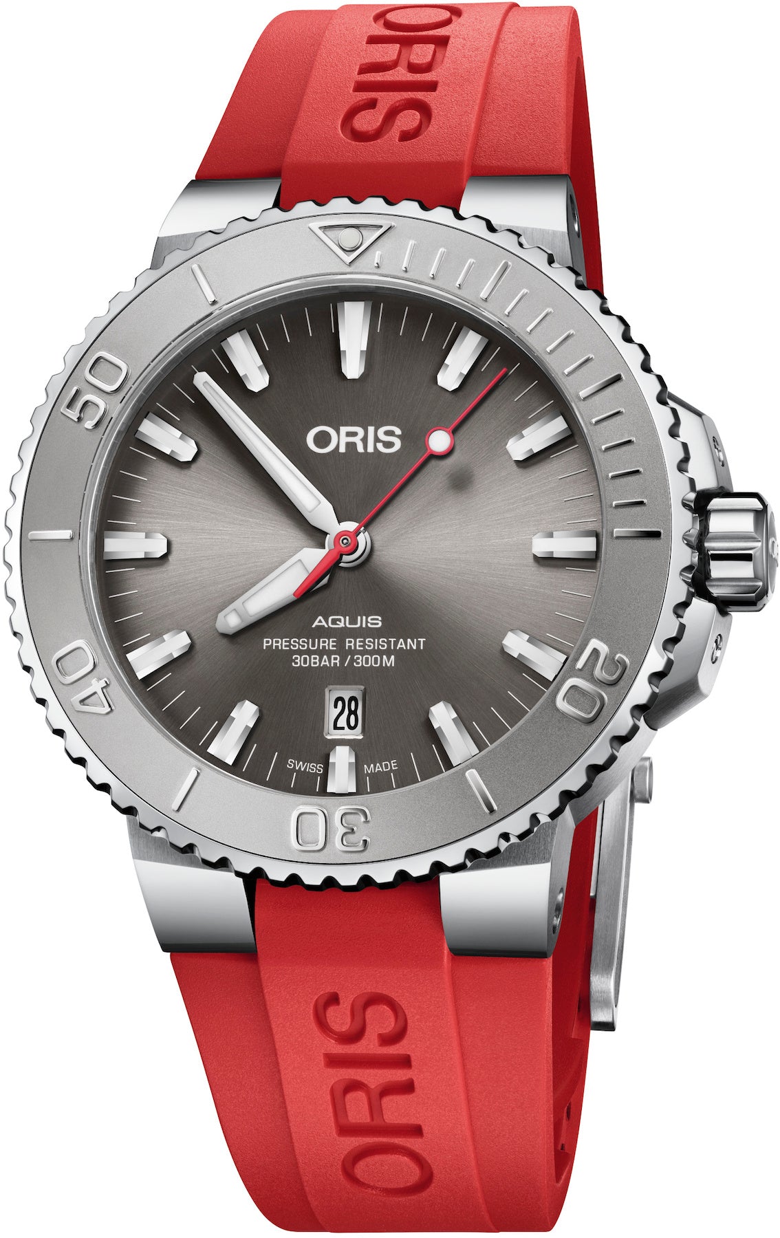 Oris Aquis Date Relief Rubber 01 733 7730 4153-07 4 24 66EB Image 1