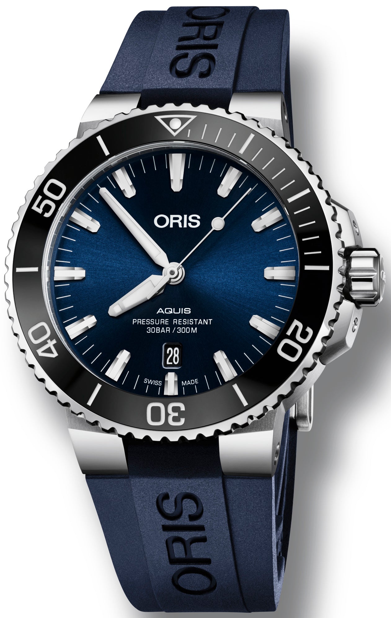 Oris Aquis Date Rubber 01 733 7730 4135-07 4 24 65EB Image 1