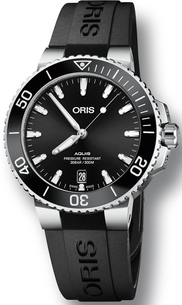 Oris Aquis Date Rubber 01 733 7732 4134-07 4 21 64FC Image 1