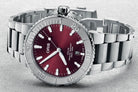 Oris Aquis Date Sunray Cherry Red 41.5 Bracelet 01 733 7766 4158-07 8 22 05PEB Image 3