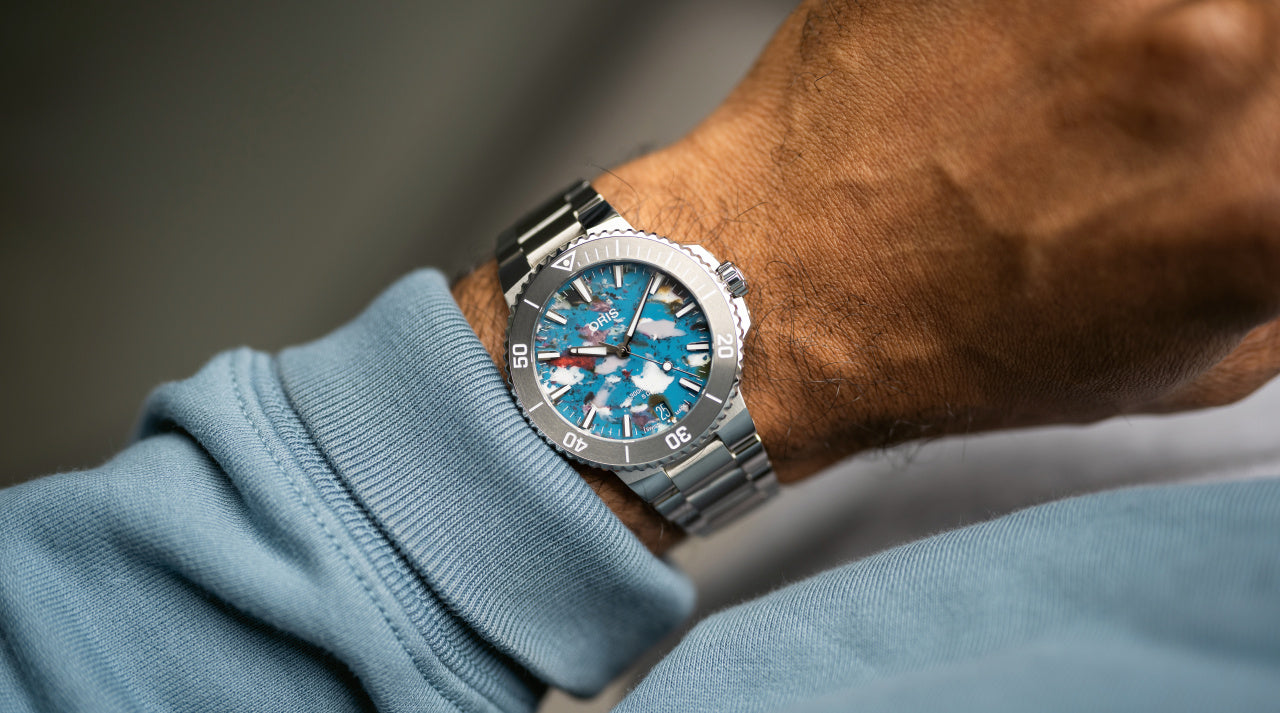 Oris Aquis Date Upcycle Calibre 400 43.5mm Watch ORS-1802 Image 5