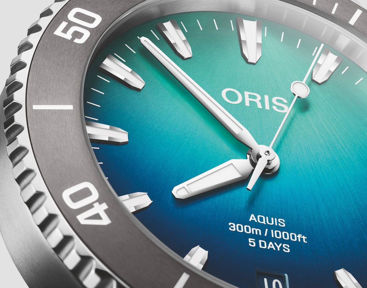 Oris Aquis Great Barrier Reef Calibre 400 Limited Edition IV Watch 01 400 7790 4185-Set Image 2